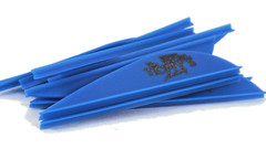 2.5″ Vanes Tonys All New Super Wave Archery Vanes Blue 50PK TNYSWV3343F