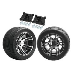 235/30-10 Street Tire Tubeless 4×110 Aluminum Rim Wheel for ATV UTV Go Kart