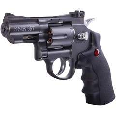 Crosman SNR357 Dual Ammo Full Metal Snub Nose CO2 .177 Air Gun Pistol Revolver