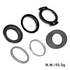 Steering Bearing Bowl Set Steering Bearing Set Aluminum Alloy + Plastic