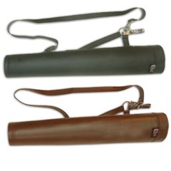 DUAL USE RECURVE/ LONGBOW FAUX LEATHER SHOULDER BACK/SIDE ARROW QUIVER BAG