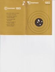 Crosman Model 180 Bolt Action CO2 Powered .22 Caliber Crosman Super Pel