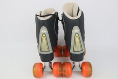 Labeda STS Pro Men’s Size 4 Accu-Series Roller Skates Black Pro-Lift Leather