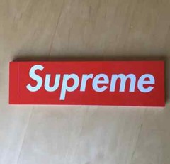 Supreme Box Logo Sticker Red Authentic Brand New Free Shipping Ships Same Day ✉️