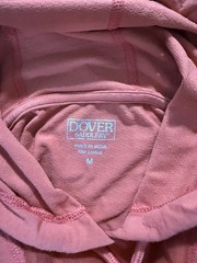 Dover Saddlery Coolblast Long Sleeve Coral Size Medium Hooded Sun shirt