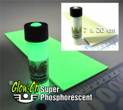 Glow-On ORIGINAL Glow Paint for Firearms Lg 9.2 ml Paint + 7cm x 20cm Glow Film