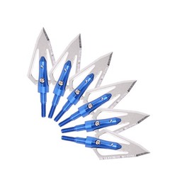 Hunting Arrowheads 100 Grain Broadheads Arrow Heads Tips for Shooting Outdoor