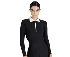 Maximillian Spain Equestrian Top Concept Collared Long sleeve S