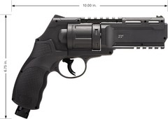 Umarex TR50 Paintball Revolver CO2 Marker GEN 2, 7.5 Joules, 380FPS (2292176)