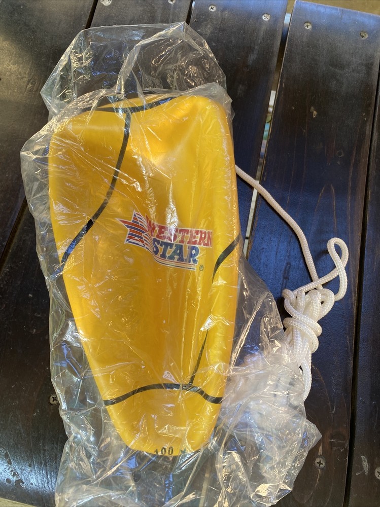 Western Star Tetherball Game Set – Soft-Touch Full size, Classic Yellow