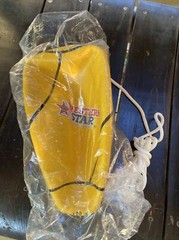 Western Star Tetherball Game Set – Soft-Touch Full size, Classic Yellow
