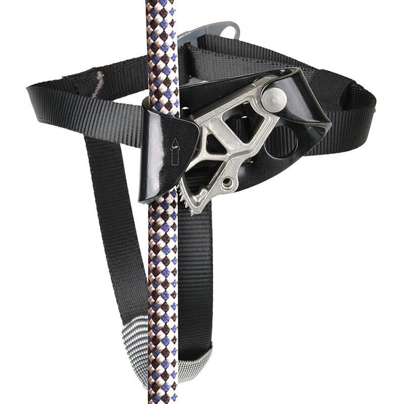 Right/Left Foot Ascender Riser Rock Climbing Mountaineering Rappelling Equipment