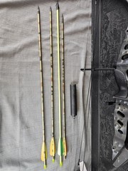 Classic Browning Boss Raptor Adjustable Compound 60-70lbs 29-31″ Draw Bow Kit
