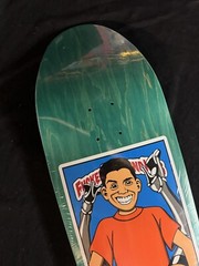RARE Rudy Johnson FUBK Blind Kids Shaped Skateboard Deck In Shrink Resin 7
