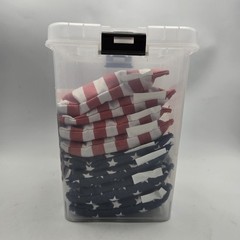 8 Pk Cornhole Bags Patriotic Stars & Stripes Triumph Sports Regulation Size