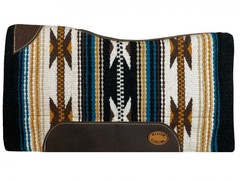 Klassy Cowgirl 28″ x 30″ Aztec Wool Top Memory Felt Saddle Pad