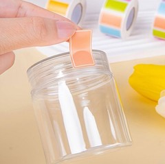 30Pcs Colorful Waterproof Self-Adhesive All-Purpose Labels Stickers