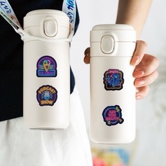 30PCS Random Cool Neon Waterproof Vinyl Stickers For Water Bottle Laptop