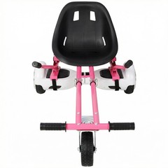 Hoverboard Go-Kart Seat Attachment Fits 6.5″ 8″ 10″ Hoverboards Pink
