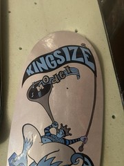H-Street King Size Hornblower Hensley Ltd. Original Re-Issue Silver / White