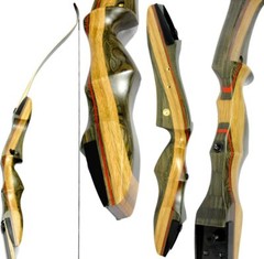 Spyder Takedown 62″ Recurve Bow, 20, 25, 29, 35, 40, 45, 50, or 55#, RH or LH