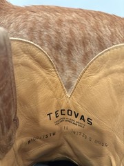 Tecovas Men’s Brown Western Cowboy Boots US Size 12 EE MPN M10027STW