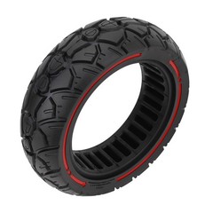 Scooter Solid Tire 10in 10×3 255×80 80/65‑6.5 Red Line Universal For LZTC