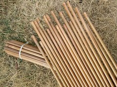 50pcs Archery Shafts 33in 50-55lbs 55-60lbs Bamboo Target Arrows Turkey Hunting