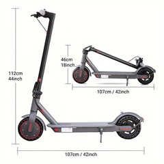 LADPED LP80 ADULT ELECTRIC SCOOTER 350W Motor LONG RANGE 30KM 31KM/H E-Scooter