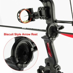 15-29 Lbs Compound Bow Archery for Youth Beginner Right Handed 260 fps 19”-28”