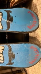 MINT NOS 2010 Santa Cruz Screaming Foot Matching Set left & right