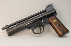 Antique Pre-War Webley & Scott Birmingham Mark I Stoeger Import Air Pistol & Box