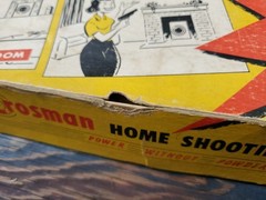 VTG Crosman Home Shooting Set 116k Crosman «22» Pellet Gun