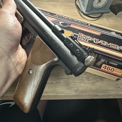 Benjamin HB22 H9A Series .22 Cal Pellet Pistol w/ Box Manual
