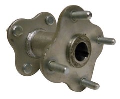 Dual Flanged Hub 3/4″ Bore No Keyway or 3/16″ 2-13/16″ Bolt Circle Double Hub