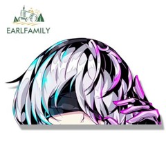 EARLFAMILY 5.1” Bunny Girl YoRHa No.2 Type B Fanart Car Sticker Neir Waifu Decal