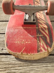 Vintage Santa Cruz Skateboards Everslick Independent Trucks Bullet 60mm 97A Good