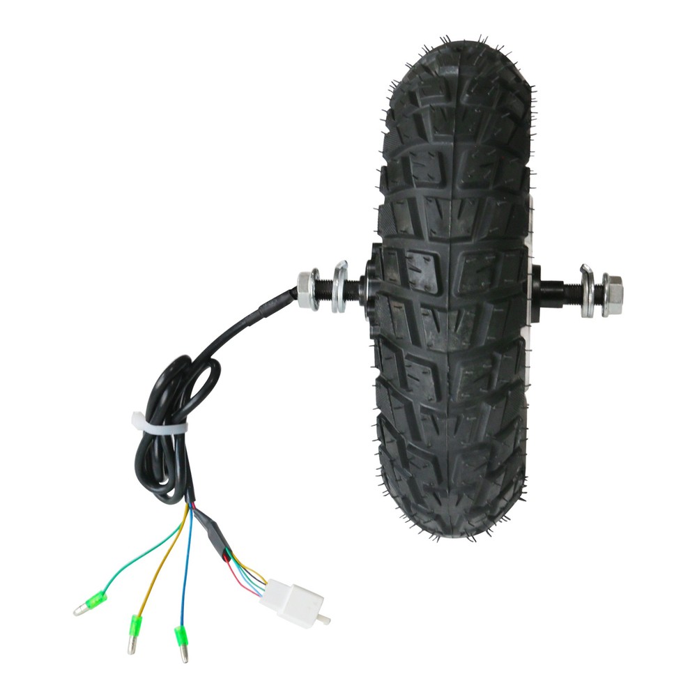 10in 48V 350W 10″ Electric Scooter Hub Motor Wheel Cable BIKE Bicycle Mini Bike