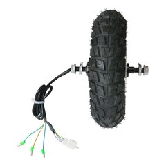 10in 48V 350W 10″ Electric Scooter Hub Motor Wheel Cable BIKE Bicycle Mini Bike