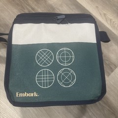 Embark Bocce Resin Ball Set w/Carrying Case Outdoor Games Party Travel NIB