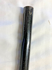 Vintage Antique MARX Wood Metal Pop Cork Gun Rifle Made in Great Britain