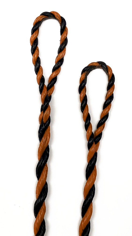 Flemish Recurve Bowstring – D97 – Black & Tan