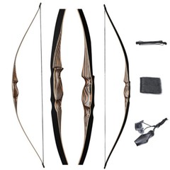 20-70lb Archery Handmade Traditional Recurve Bow Hunting Longbow Laminated Limbs