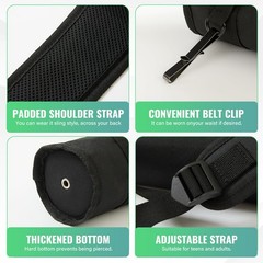 Ciltlurk Archery Quiver Adjustable Back & Hip Arrow Holder for Compound &