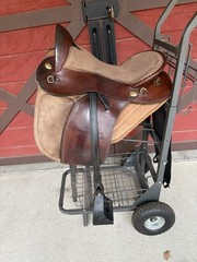 Parelli Cruiser hybrid saddle with Custom pad