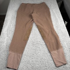 Tuffrider Breeches Pants Womens 34 (34×30) Blue Stretch Waist Riding Equestrian