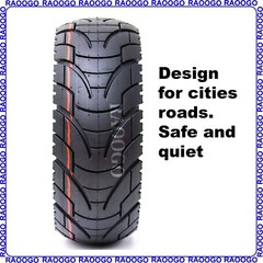 80/65-6 Tire & 10×2.5 Tube fit 255×80 & 10×3 10 inch Electric Scooter