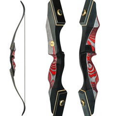 PMZ 60″ Takedown 60lbs Traditional Hunting Bow Recurve Bow Archery