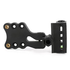 Archery Bow 3Pin Sight 0.029″ Optical Fiber Adjustable CompoundBow Shooting Hunt