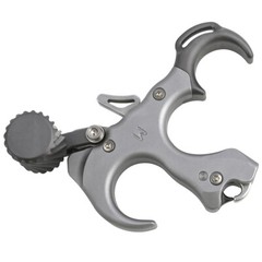 Archery Compound Bow Release Aids 3 Finger Thumb Trigger AdjustableTarget Hunt
